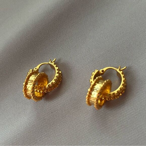 Brand New. $110 Julie Vos Marbella 2-in-1 Earring - Picture 8 of 11